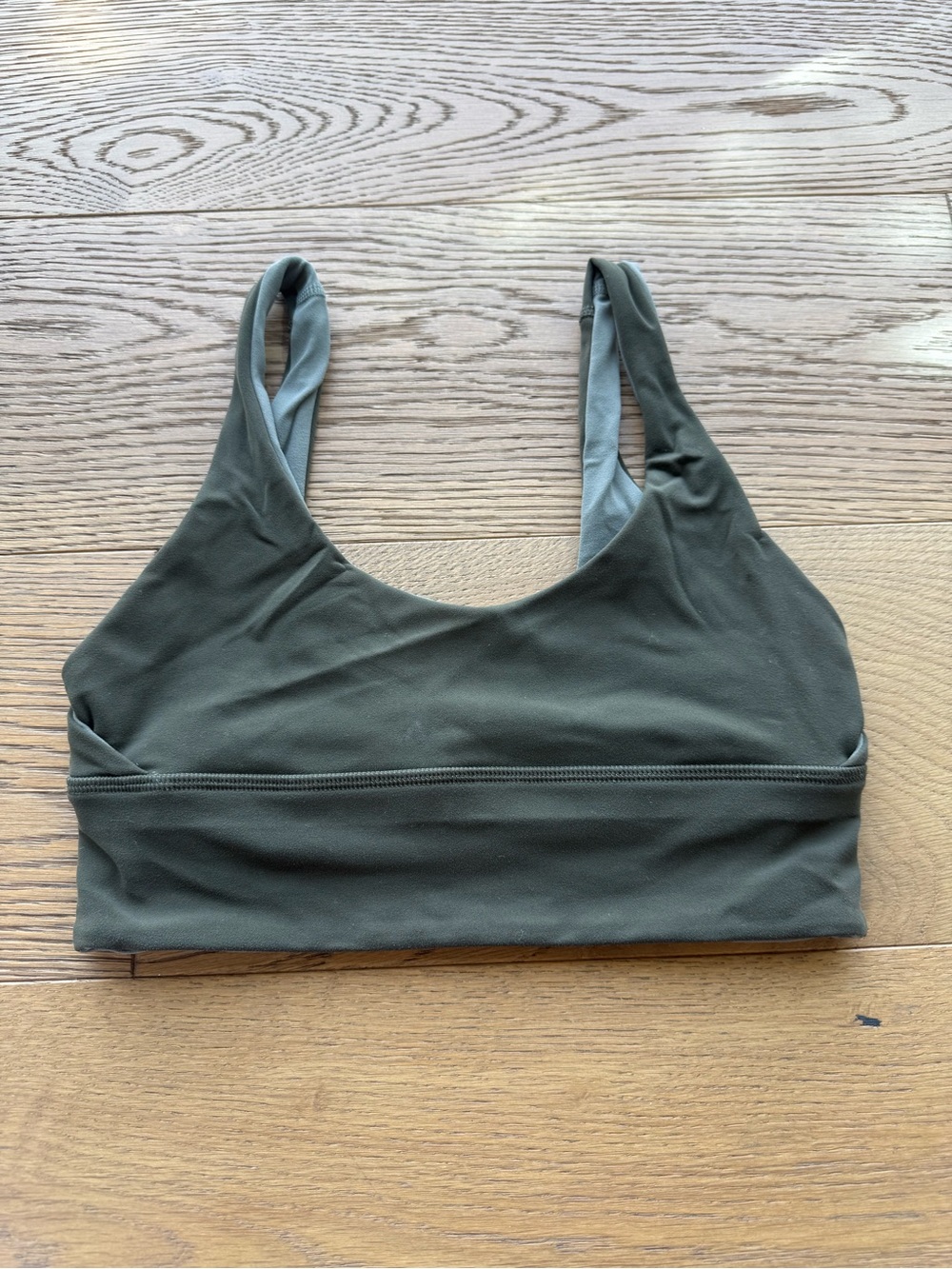 lululemon athletica Olive Green Lightweight Sports Bra